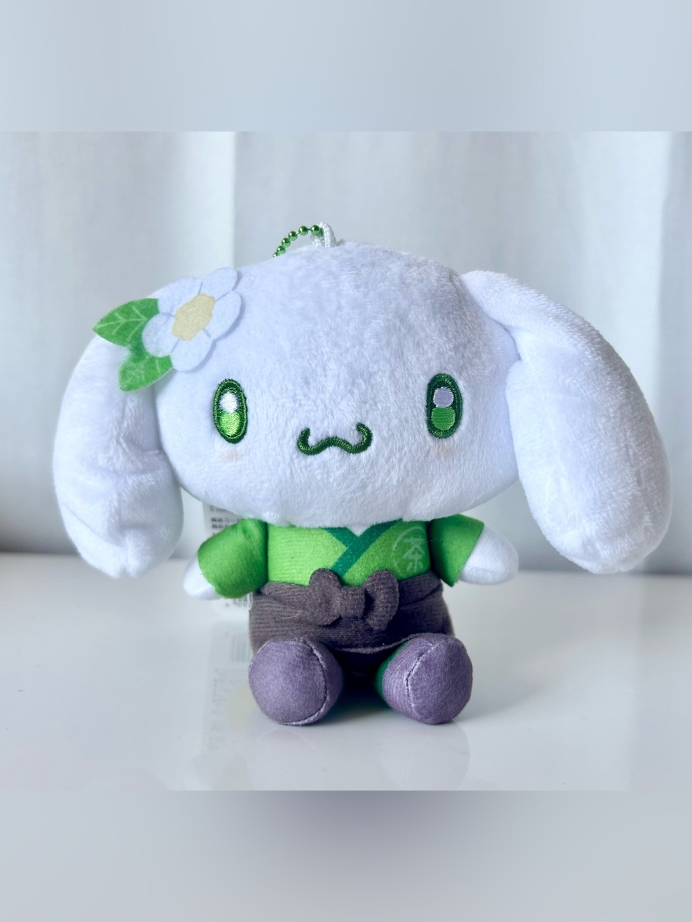 Cinnamoroll Limited Edition Japan Exclusive Matcha Series Plush Bag Charm NWT